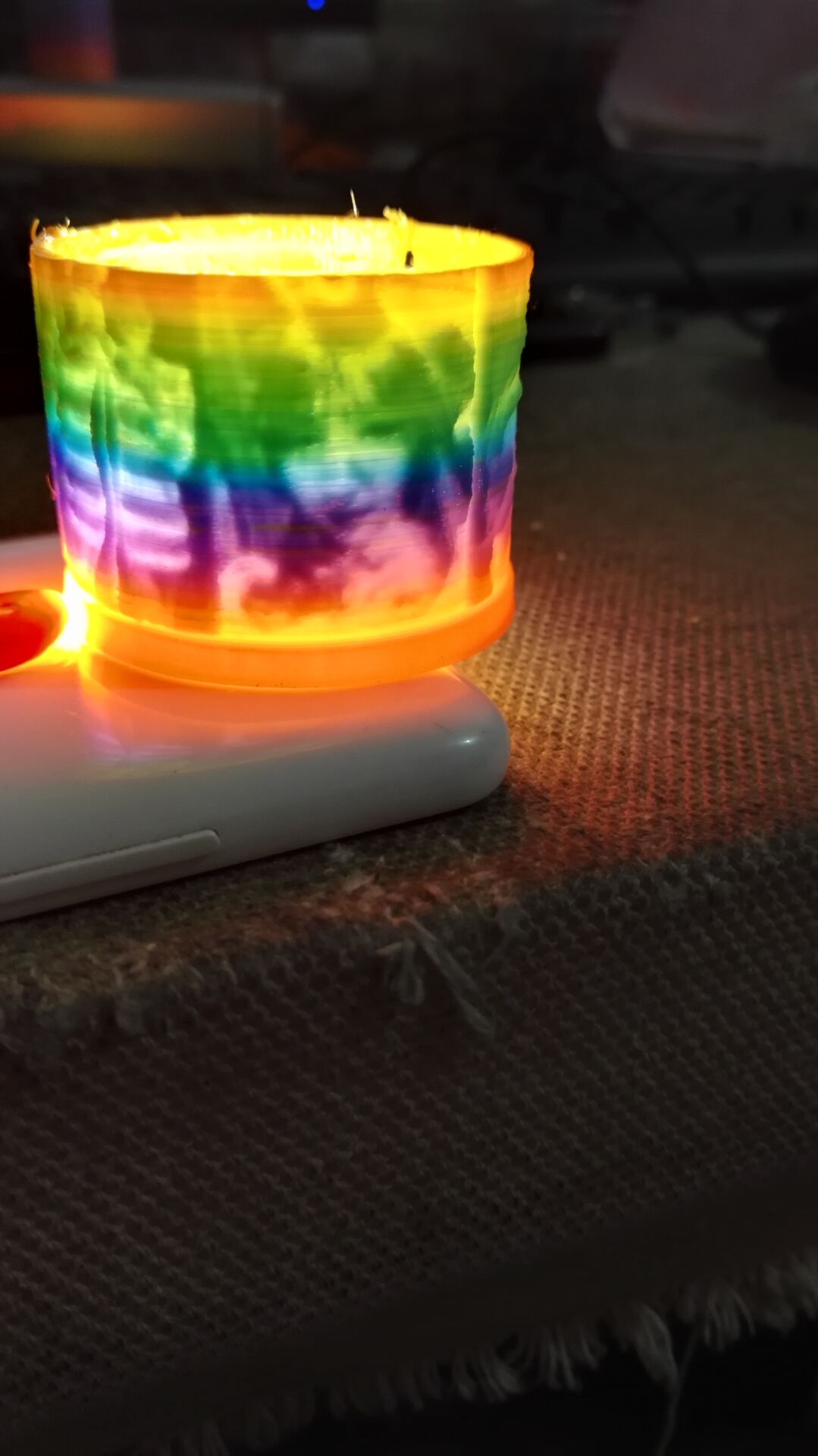 Color mix hot end and software