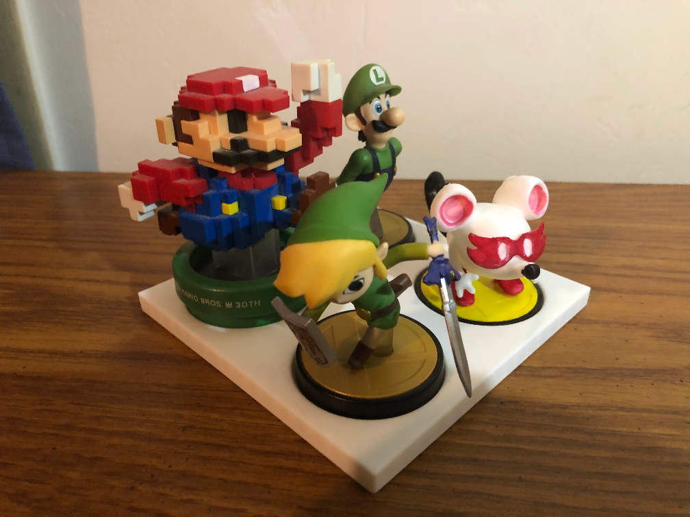 2x2 Amiibo Display Stand