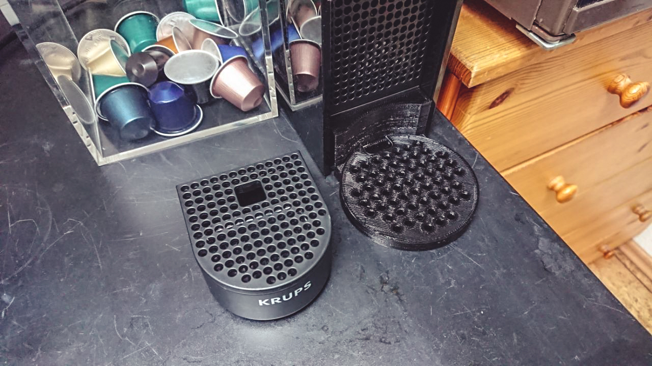 Nespresso Krups Essenza Mini Coffee Cup Holder