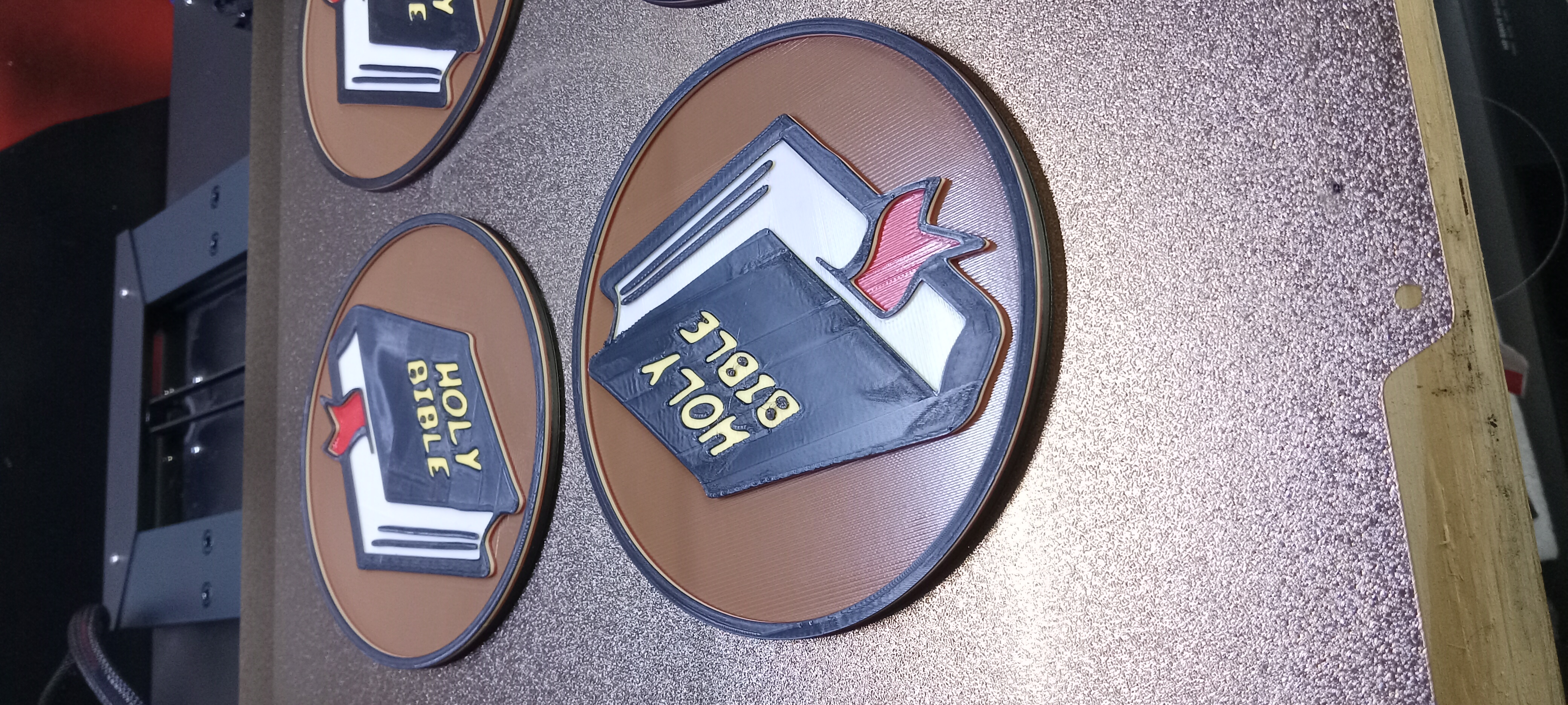 Bible Coasters and holder