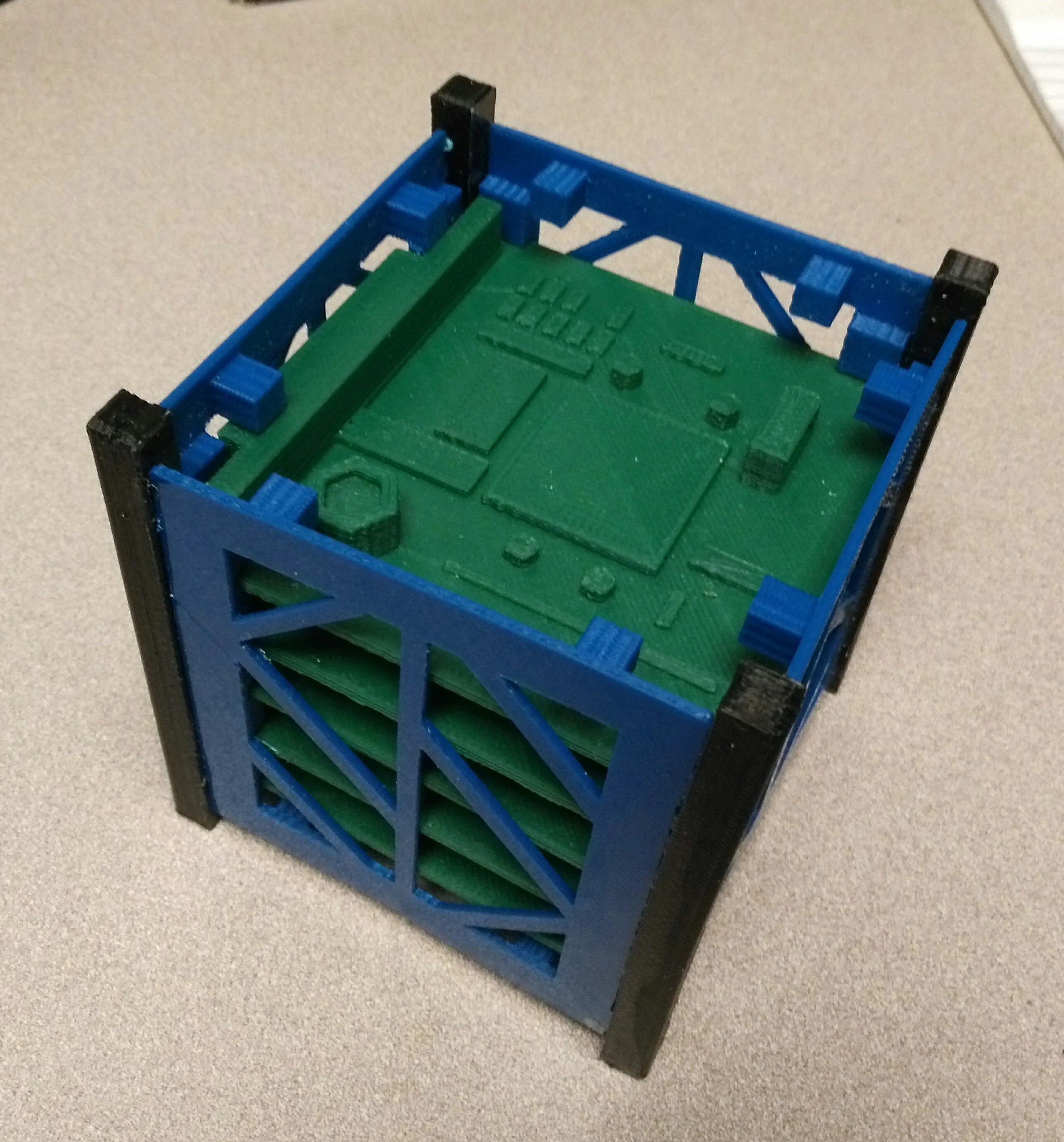 1U Cubesat model v3