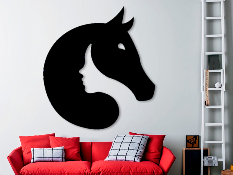 Girl & Horse