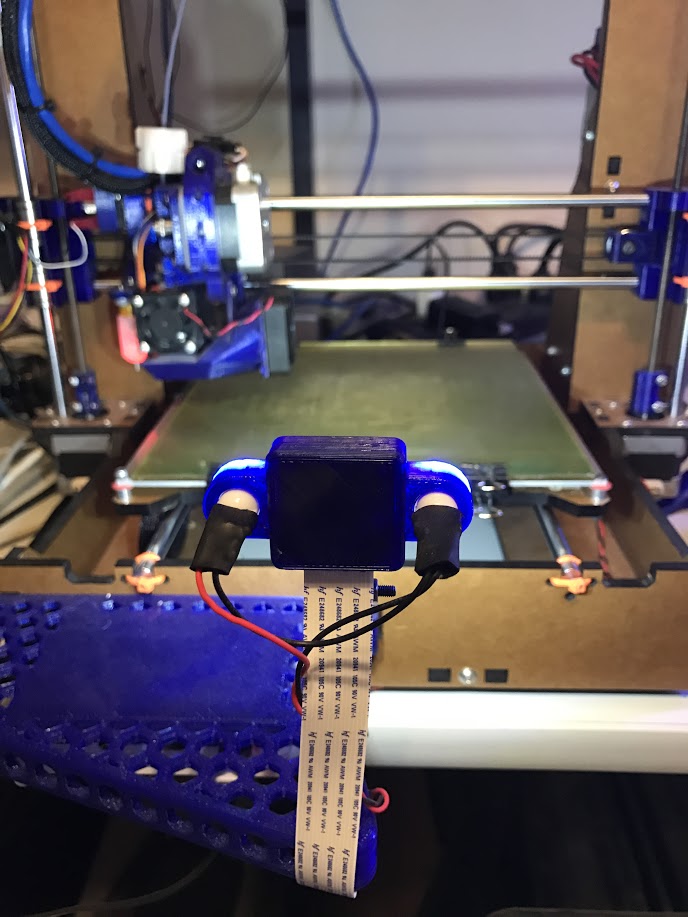 Raspberry Pi and Camera Mount for Nova Labs Prusa i3