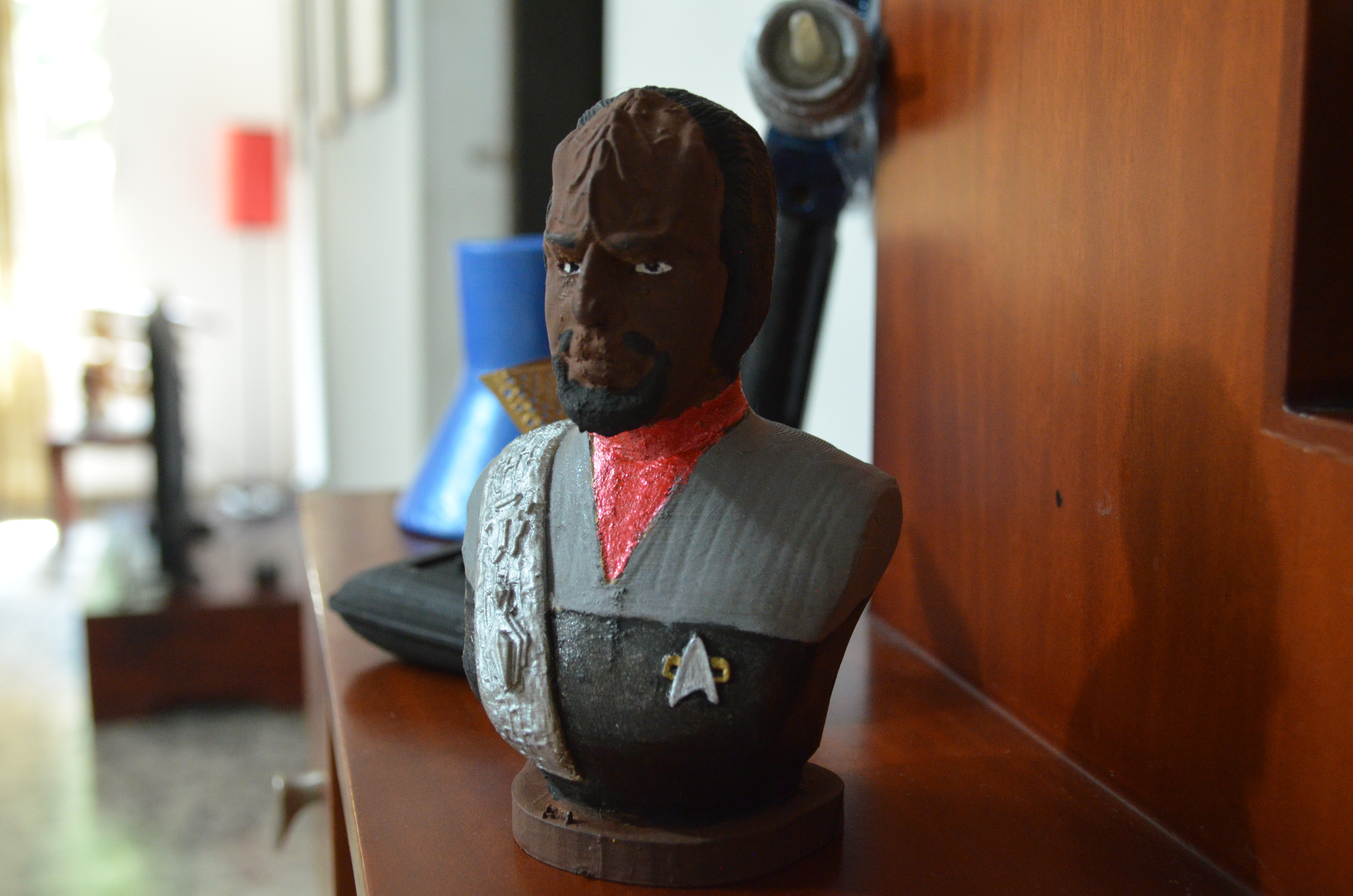 Son of Mogh, Klingon Starship Commander.