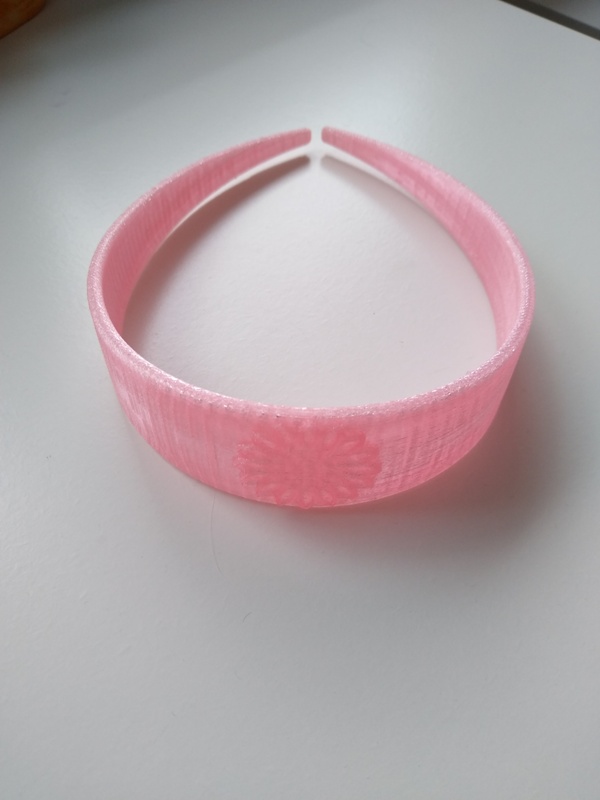 Hair Band with Flower / Haarreifen mit Blume