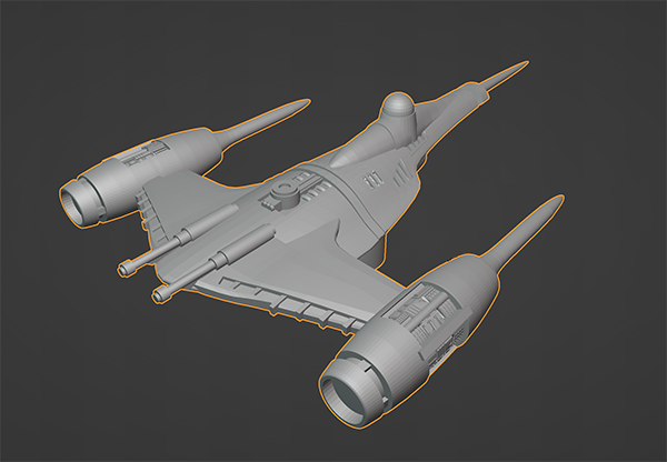 Mando's N-1 Naboo Starfighter (UPDATED 1/28/22)