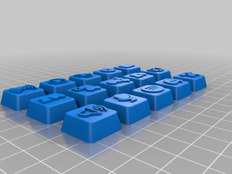 Streaming Keycap set for StreamDeck