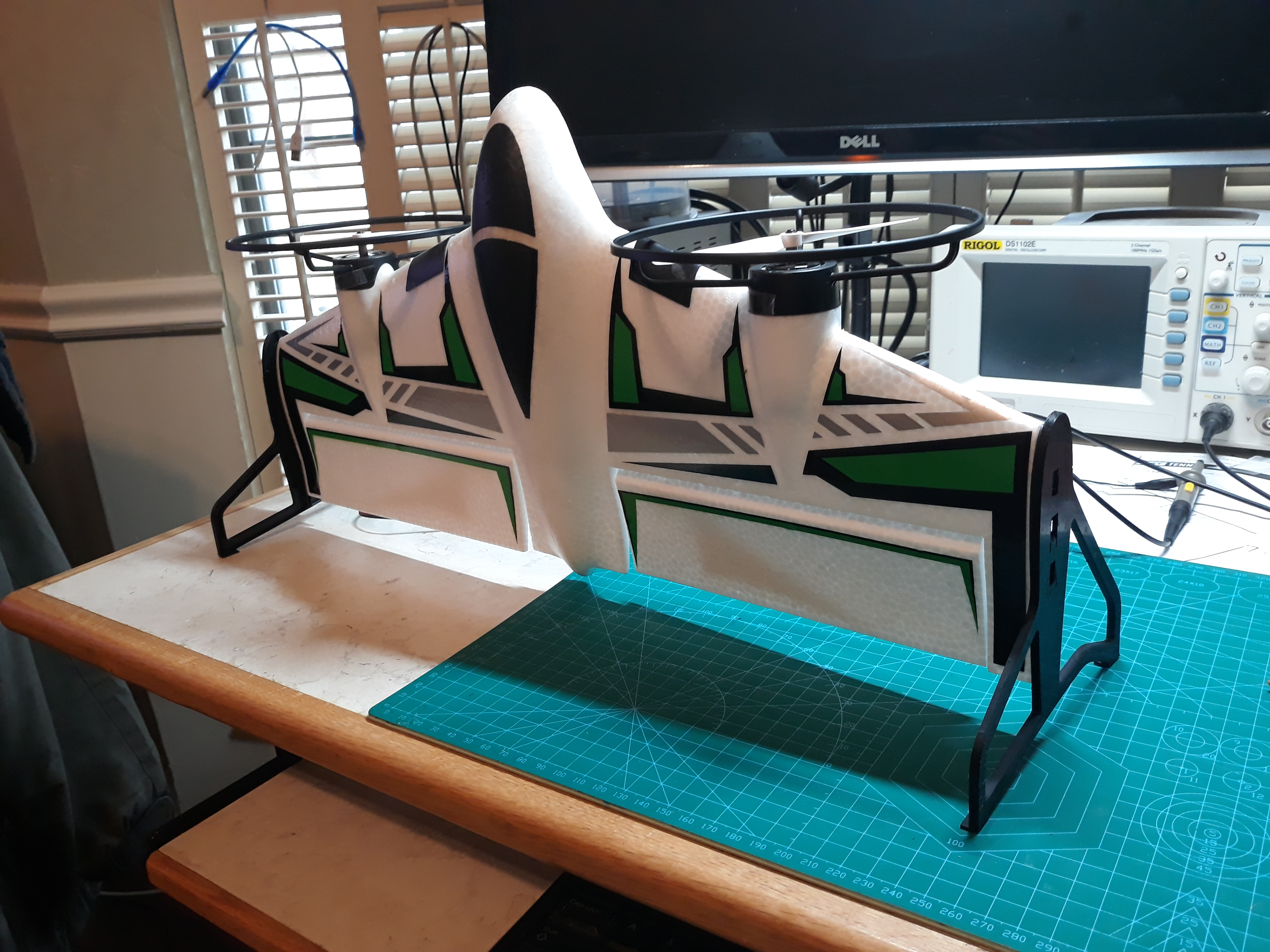 X-Vert Wing Tip/Landing Gear Replacement