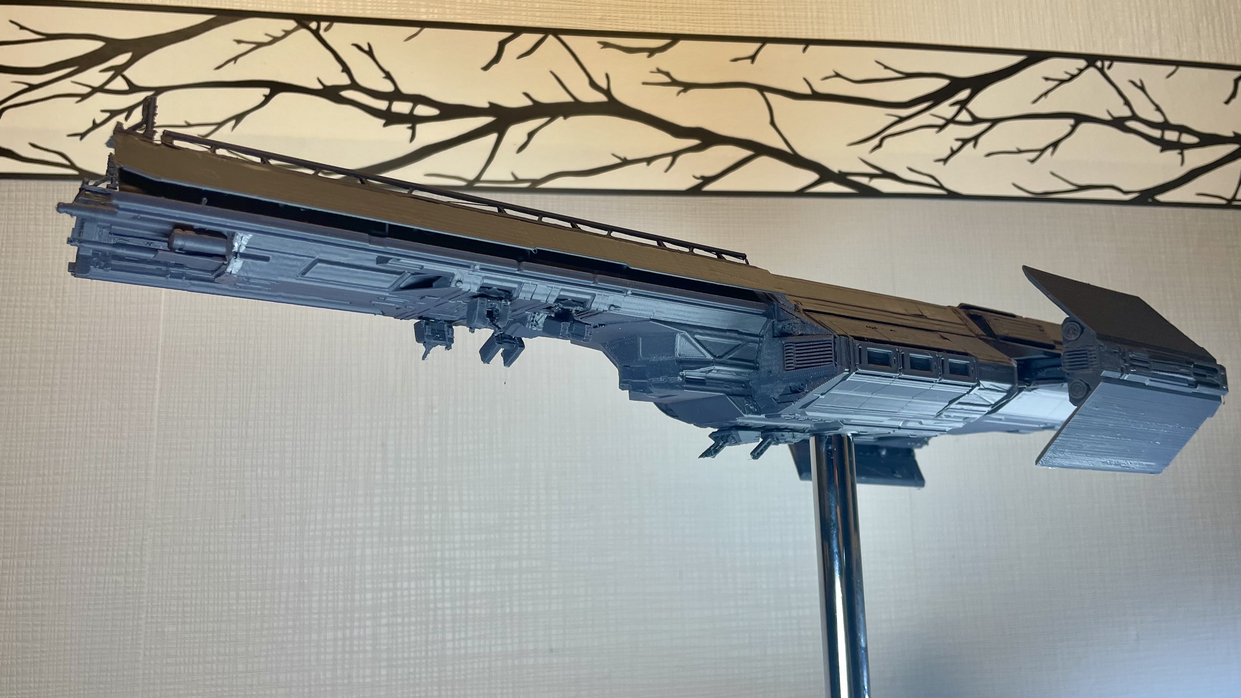 Helldivers 2 Super Destroyer - The real inGame model, actual Printable