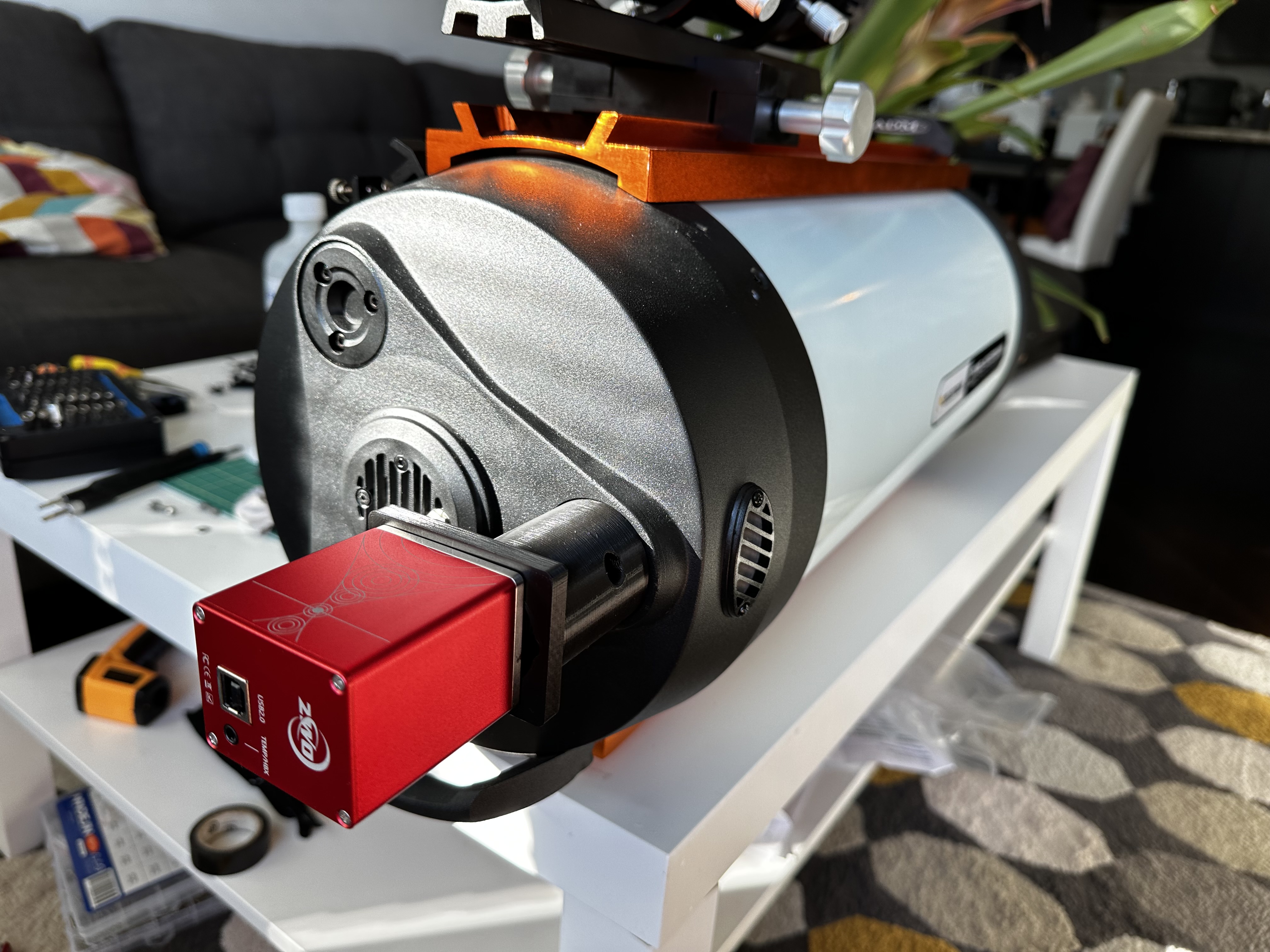 ZWO EAF mount for Celestron RASA 8