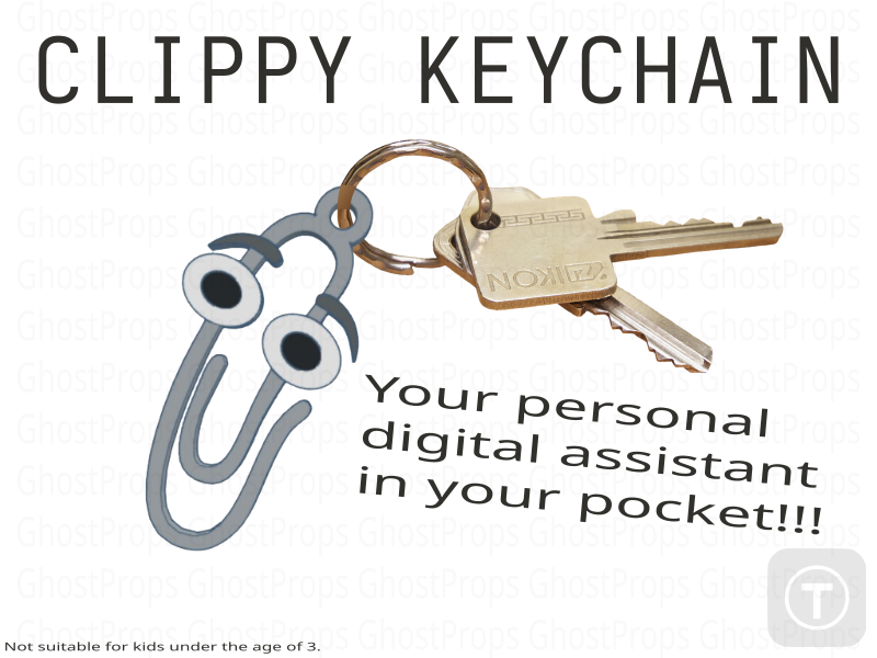 Clippy Keychain