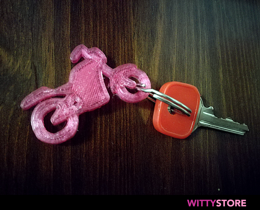 Super Motorcycle Keyring