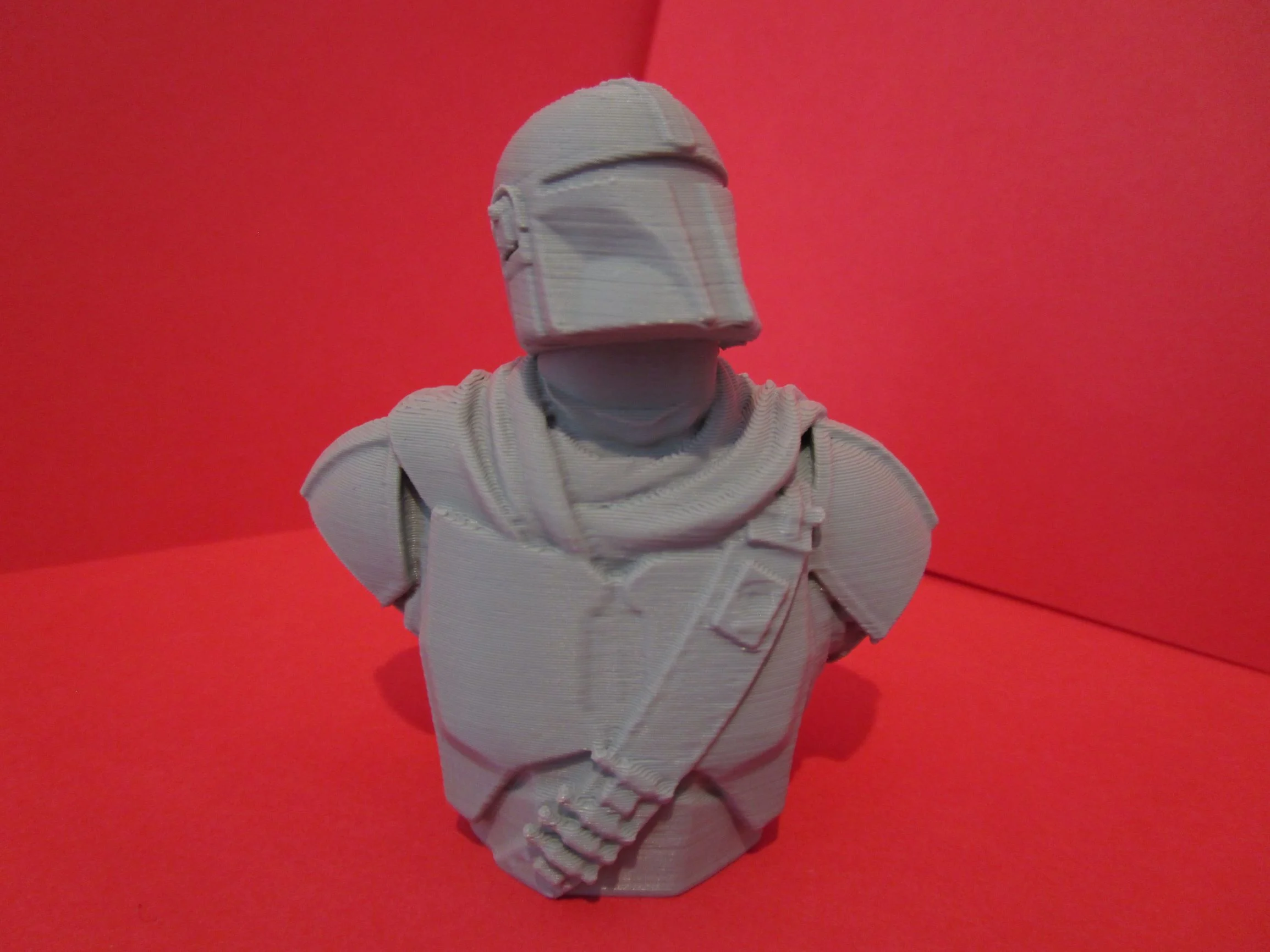 Mandalorian Bust Support Free Remix