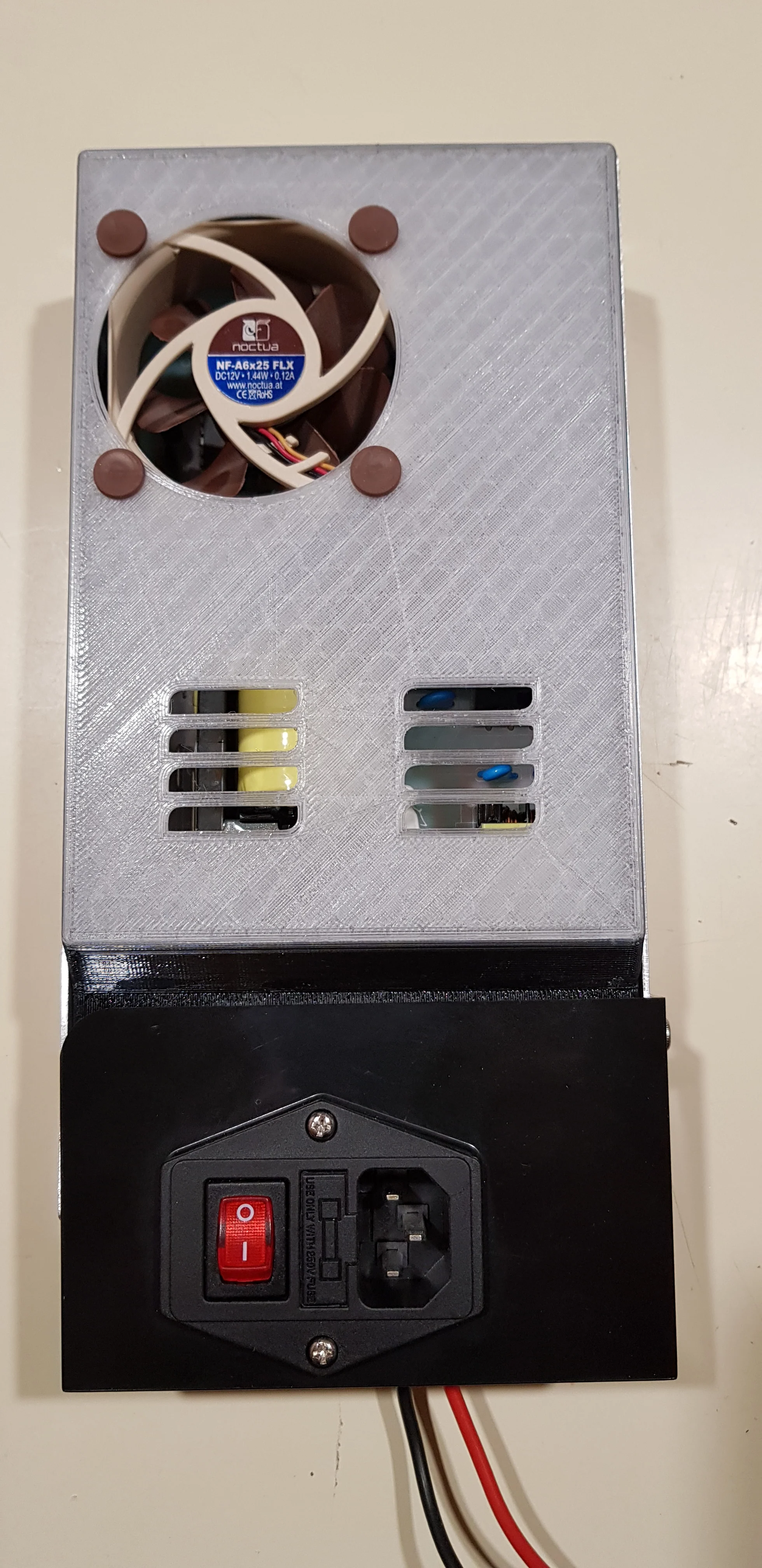 Noctua 60mm fan cover power supply Ender 3