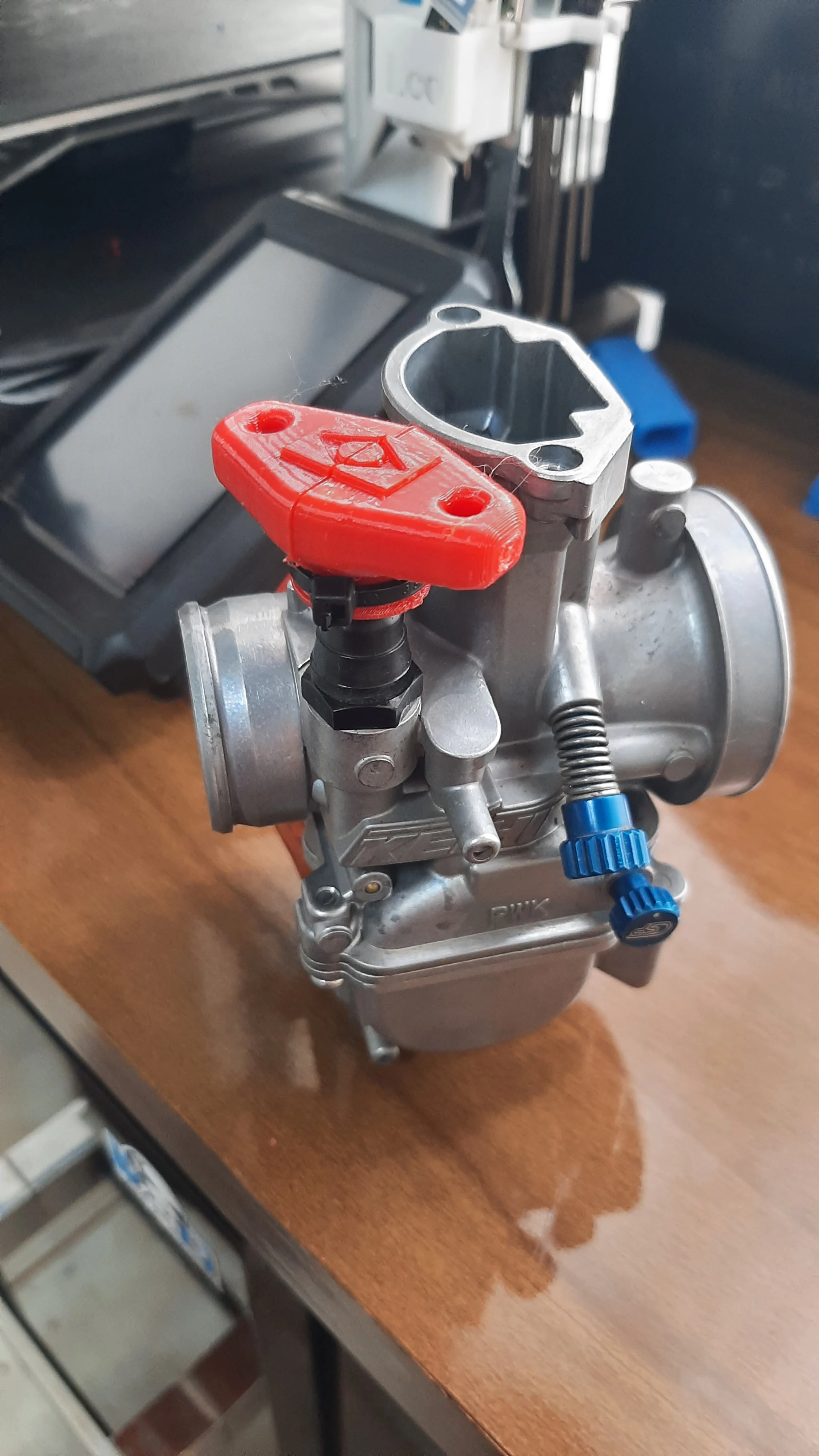 Choke lever keihin