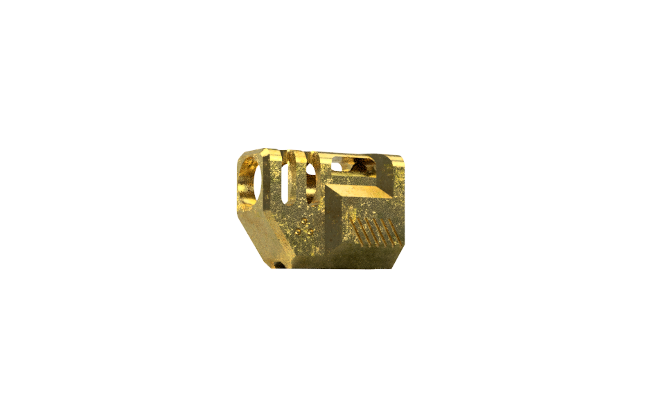 STRIKE INDUSTRIES G3 STYLE PISTOL MASS DRIVER/COMPENSATOR 10MM