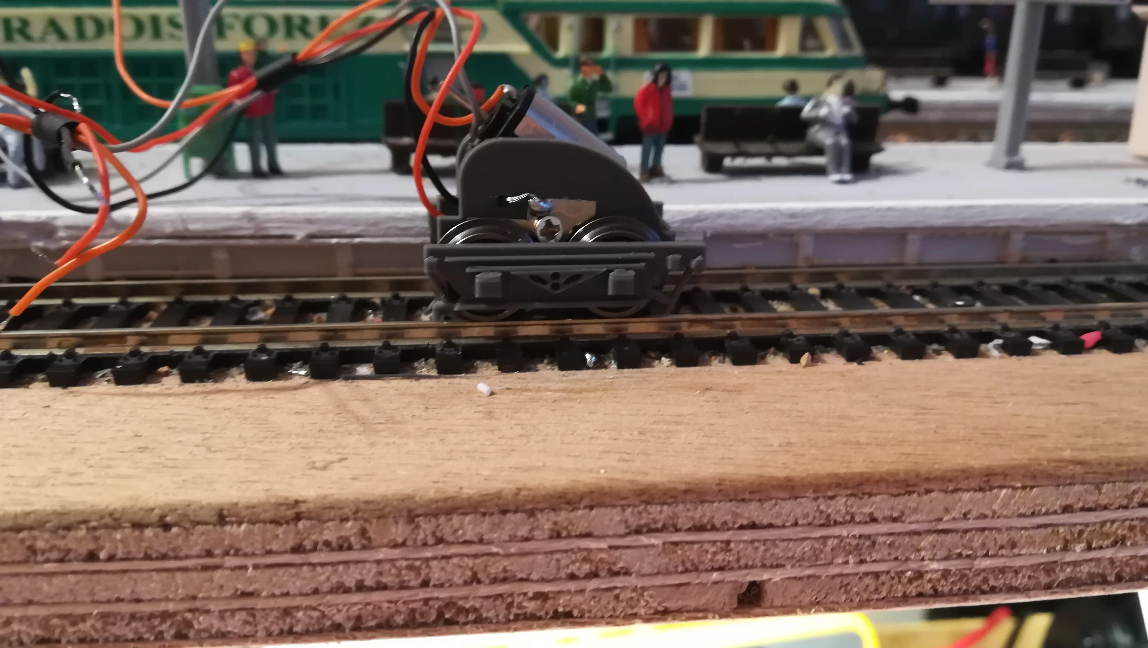 15mm motor bogie for Pauline Type 2 from Atlas Editions