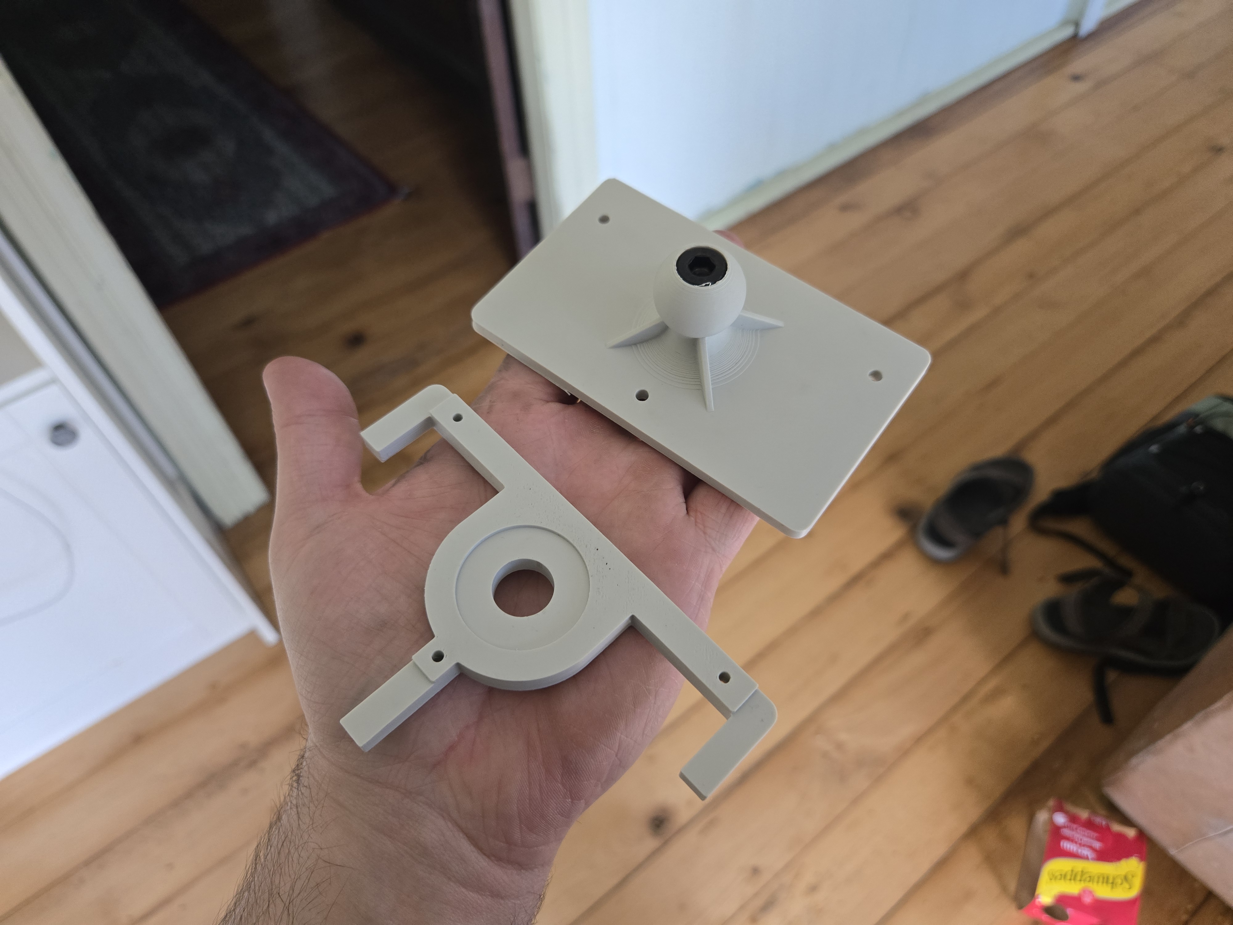 BMW K1600 reinforced RAM mount