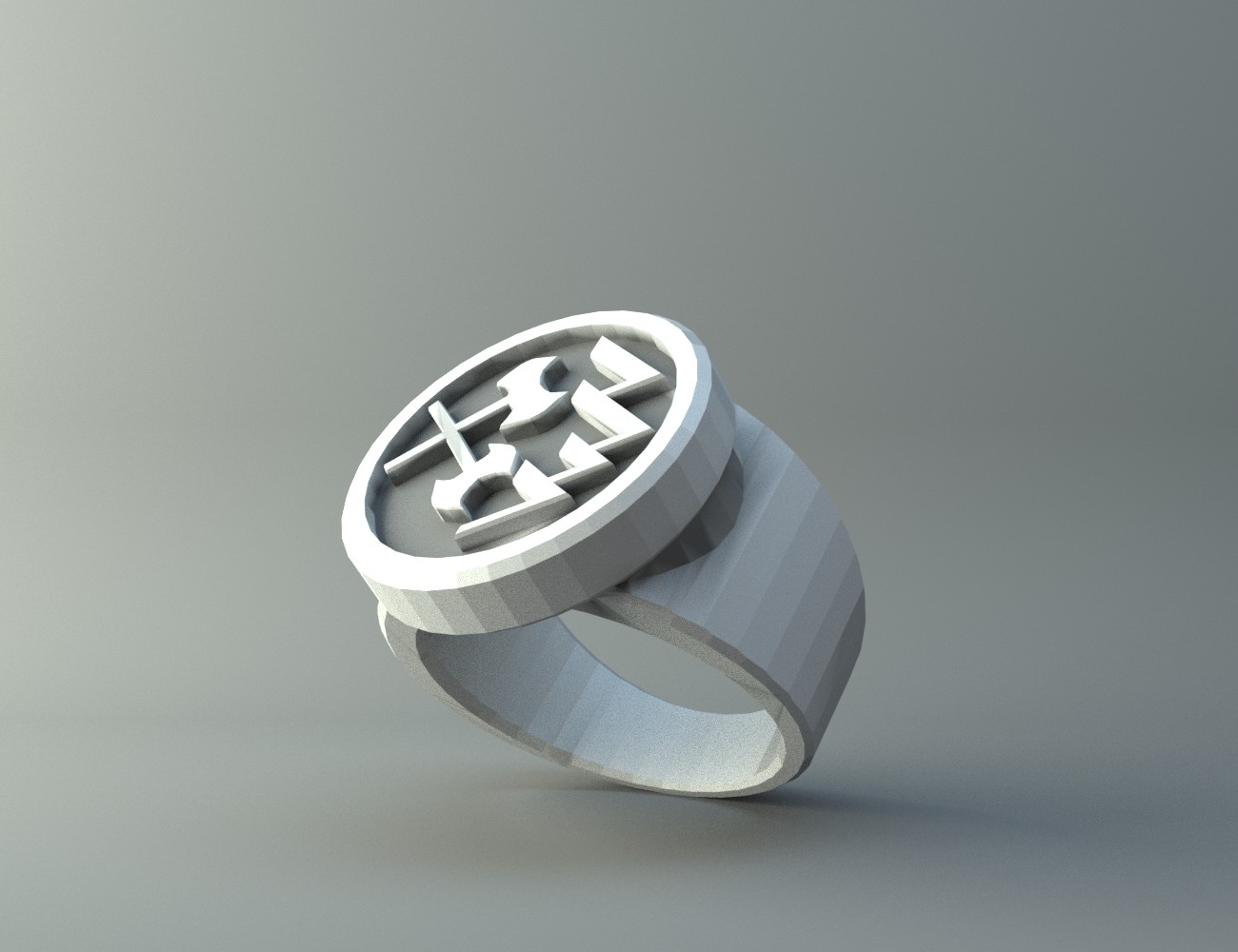 Ring - Round badge 2