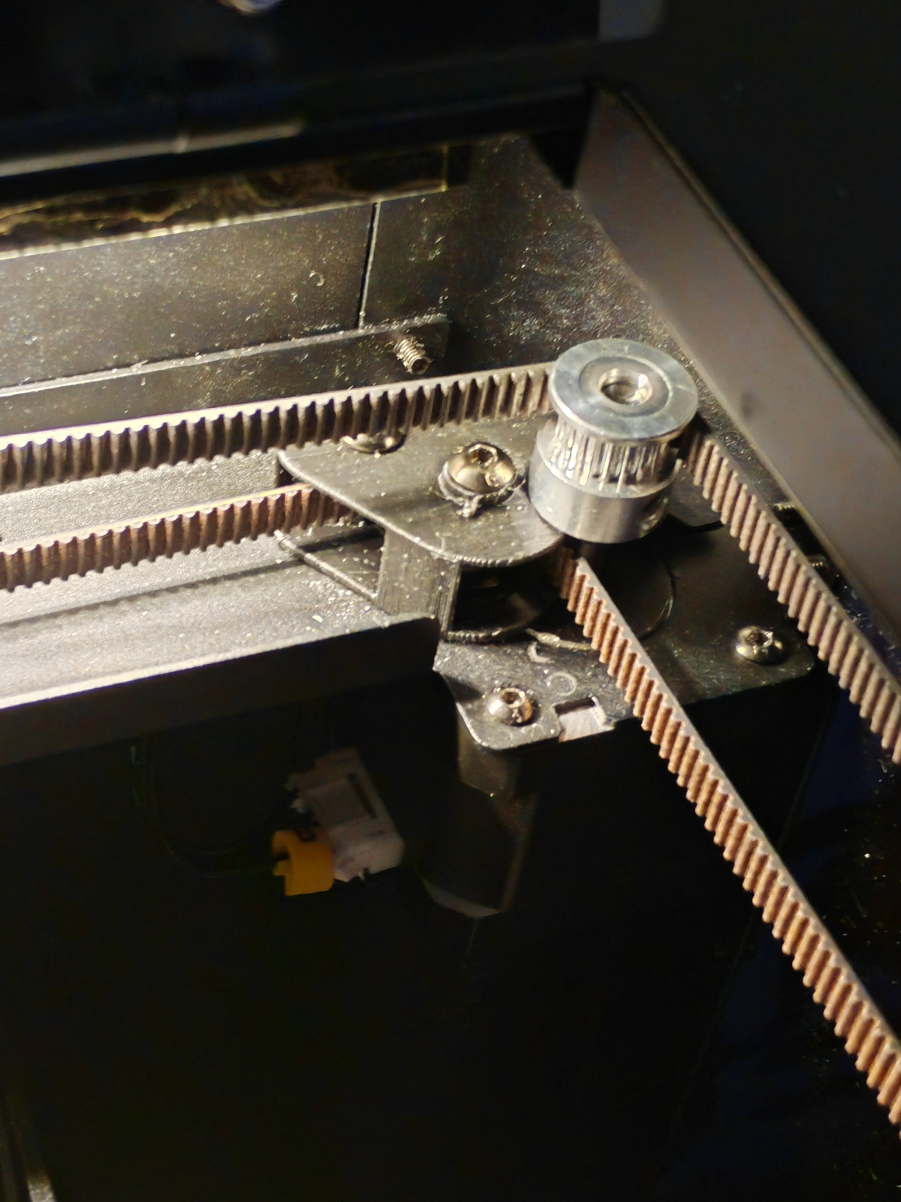 Kingroon KLP1 parallel belts fix v2