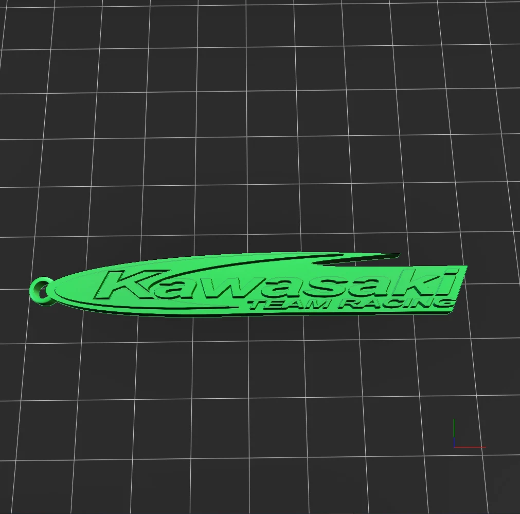 KAWASAKI TEAM RACING Keyring