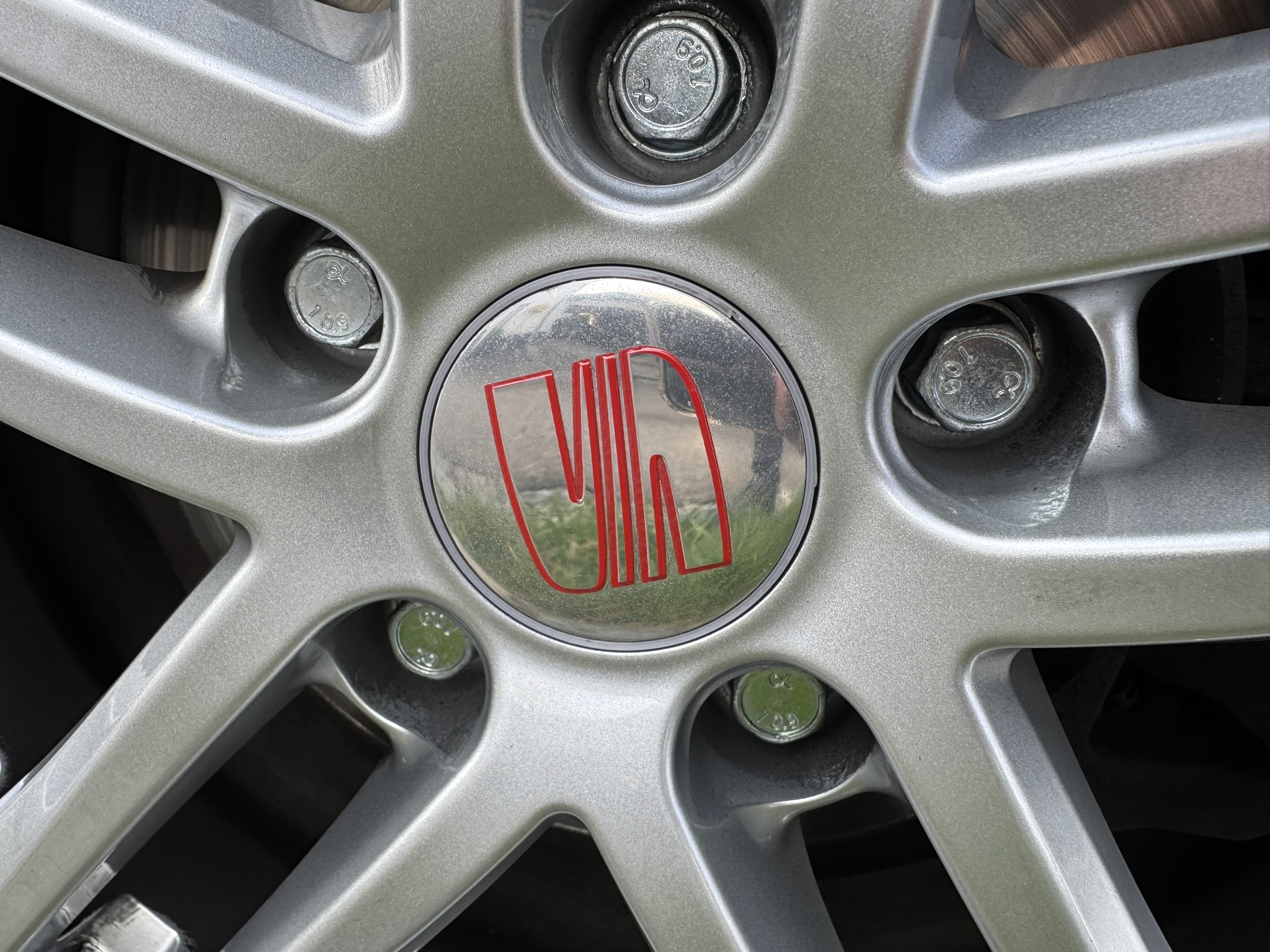 Radnabendeckel für Klebelogo 56mm passend für TEC AS4 Felgen (60mm Kappendurchmesser)