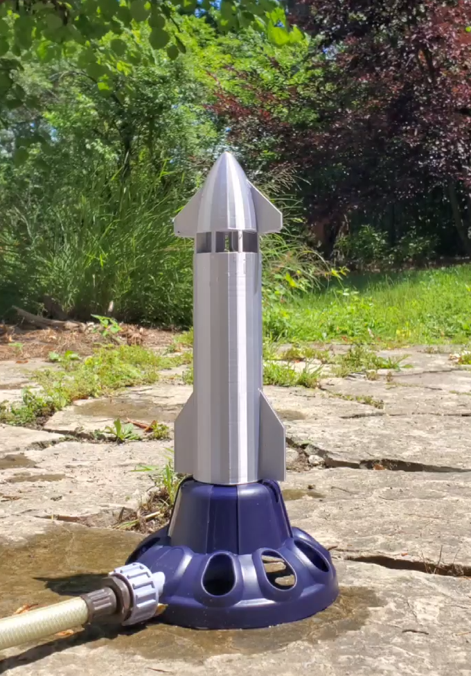 Starship Sprinkler Toy