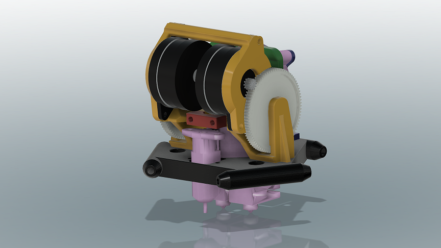 Delta Chimera Aqua LDO Direct Drive Extuder