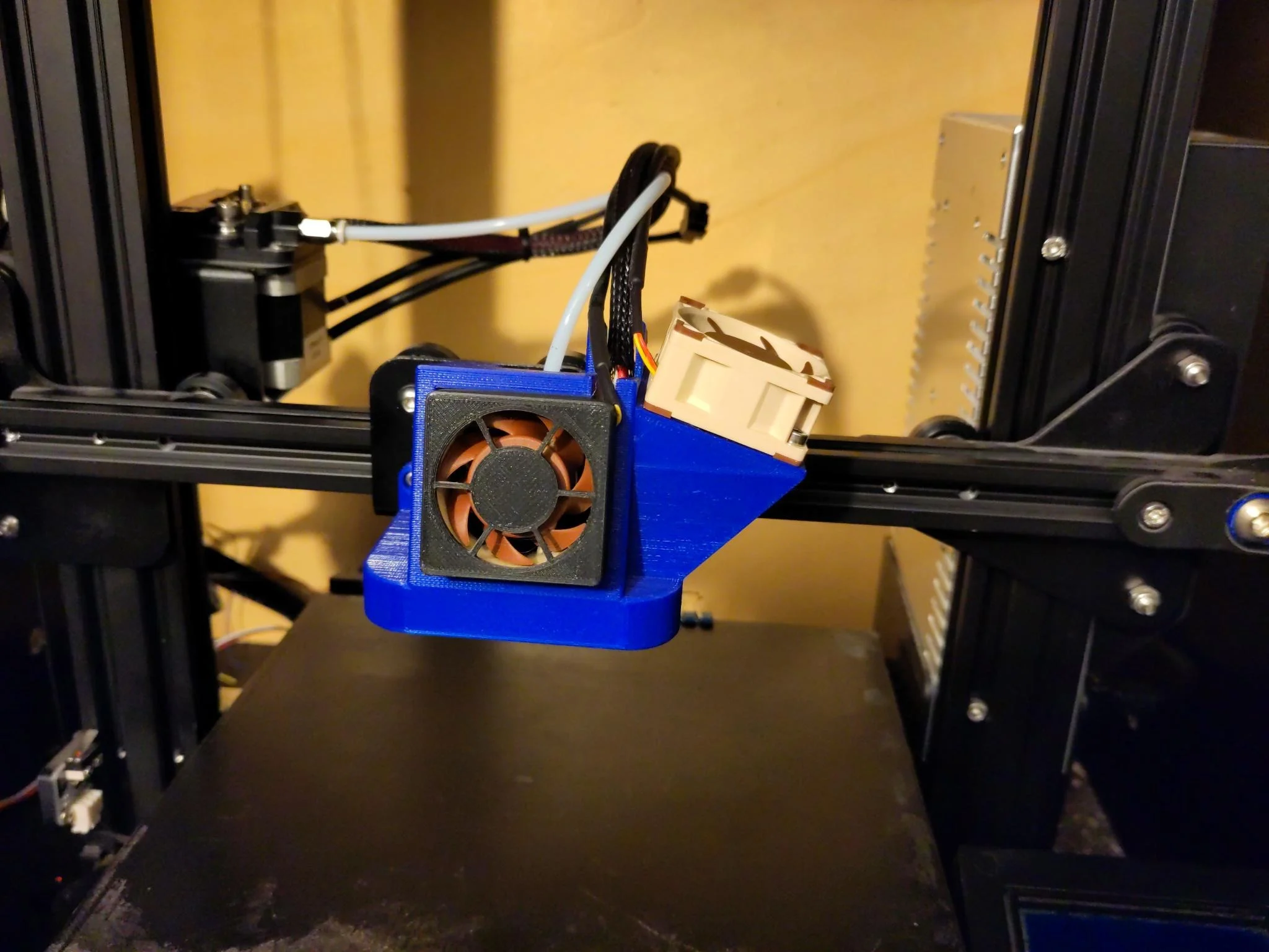 Satsana Ender 3 Fan Duct - remix for 40x40 part cooling fan