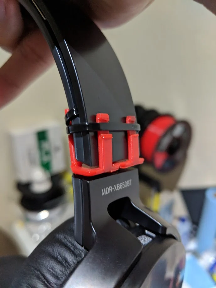 Sony MDR-XB950BT swivel replacement (NO GLUE)