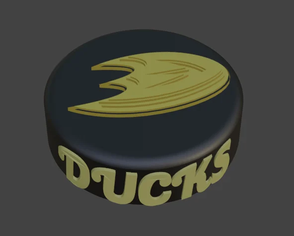 Anaheim Ducks Hockey Puck