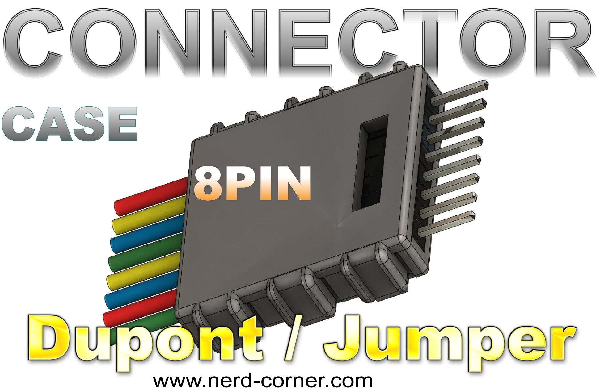 Connector housing Dupont 8Pin