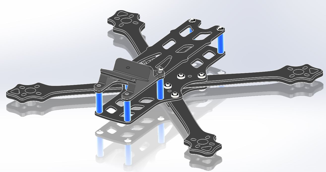 Avis 5, Gopro Hero 7, central strap mount