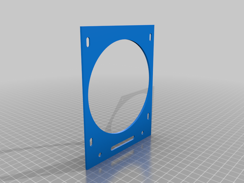 2020 aluminium 120 mm fan mount