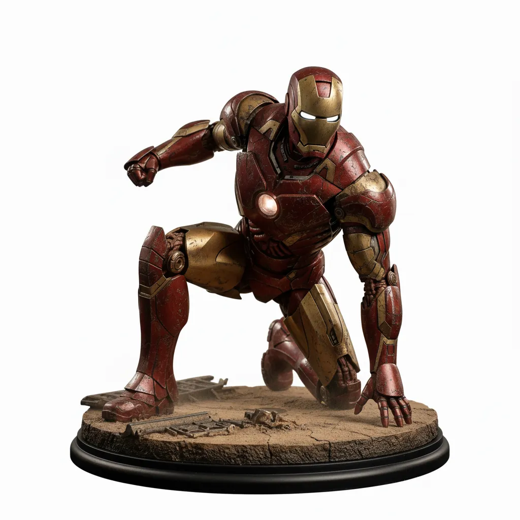 Iron Man Super Hero Landing