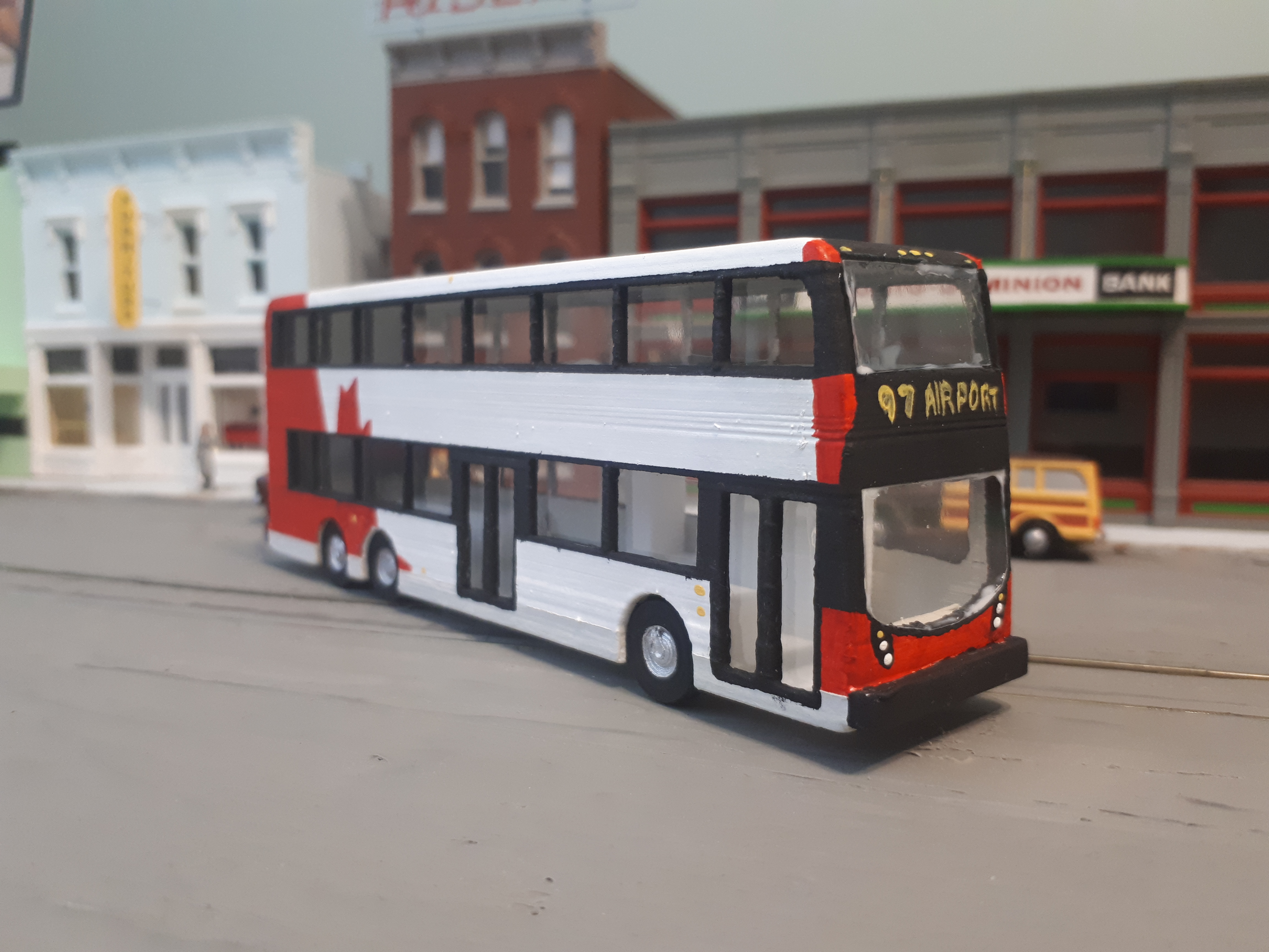 HO Scale Enviro500 Double Decker Bus