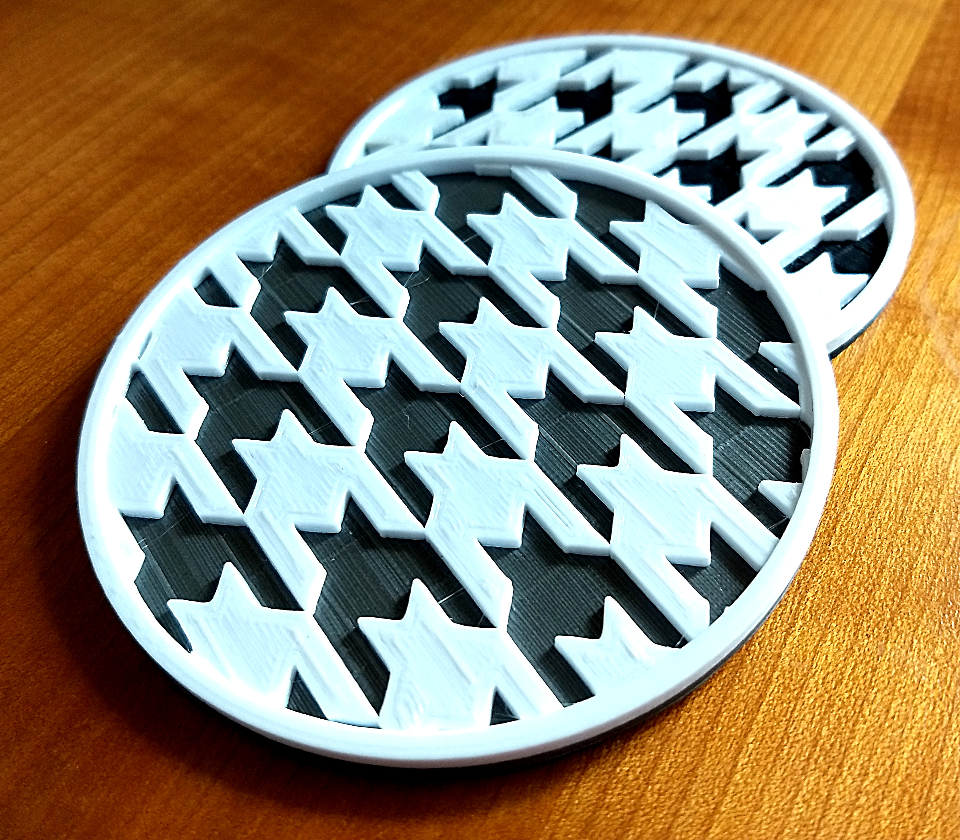 Houndstooth Coaster