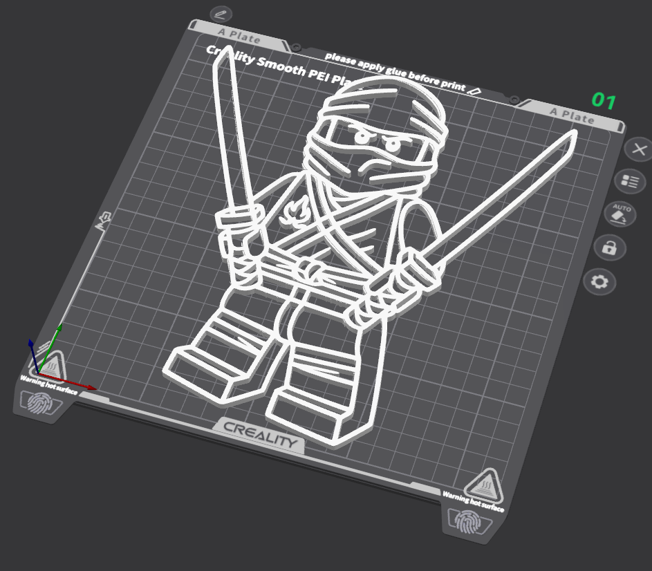 Ninjago Kai Wall Art