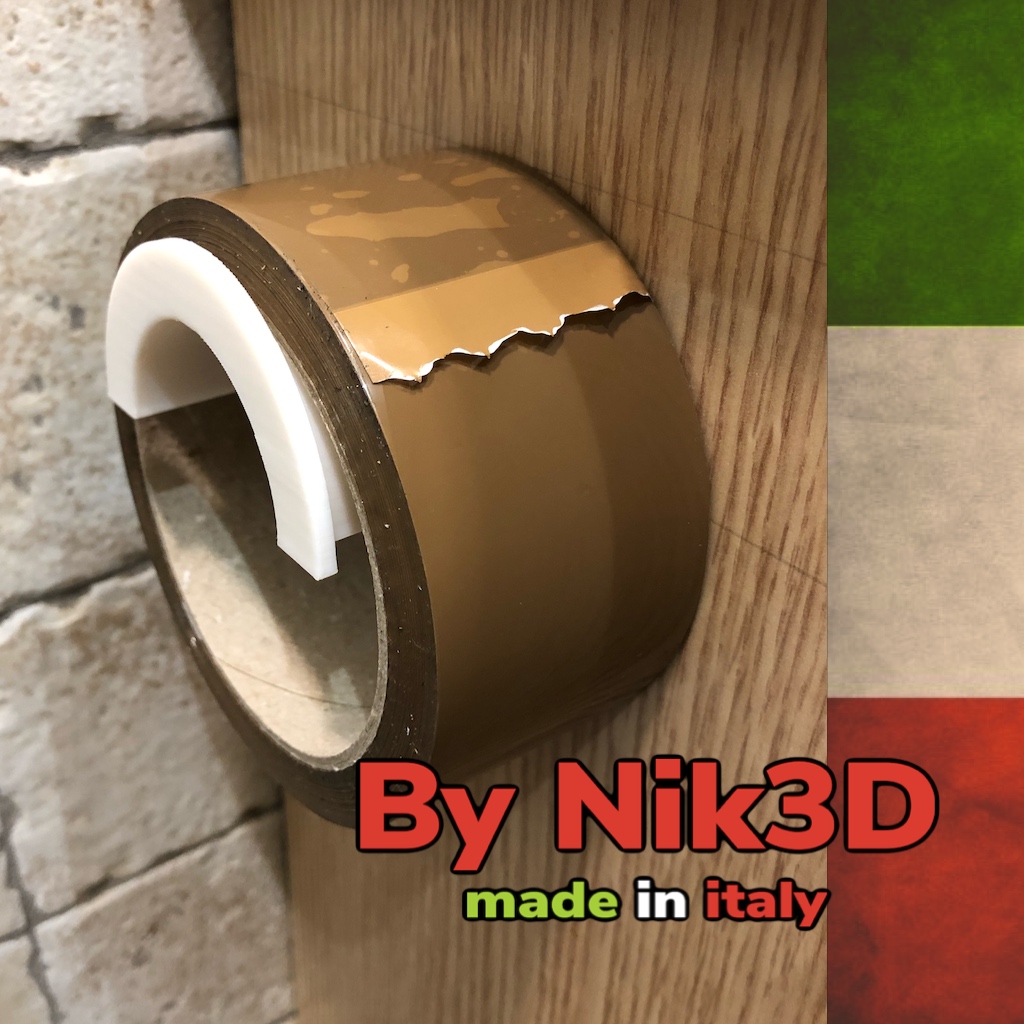 Staffa porta rotolo nastro adesivo