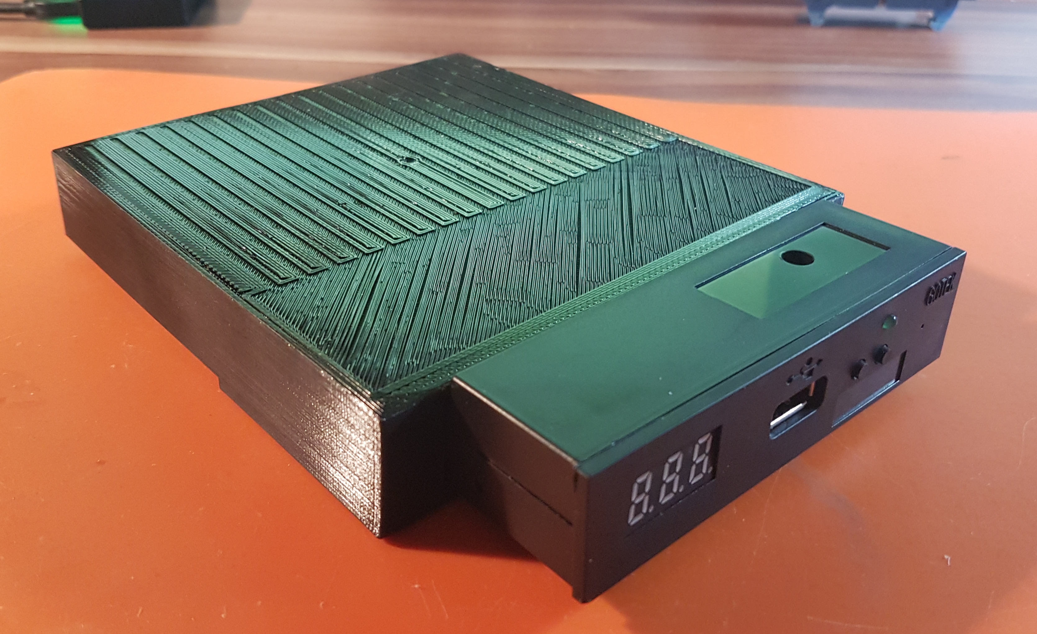 Case for the side slot Gotek/floppy adapter