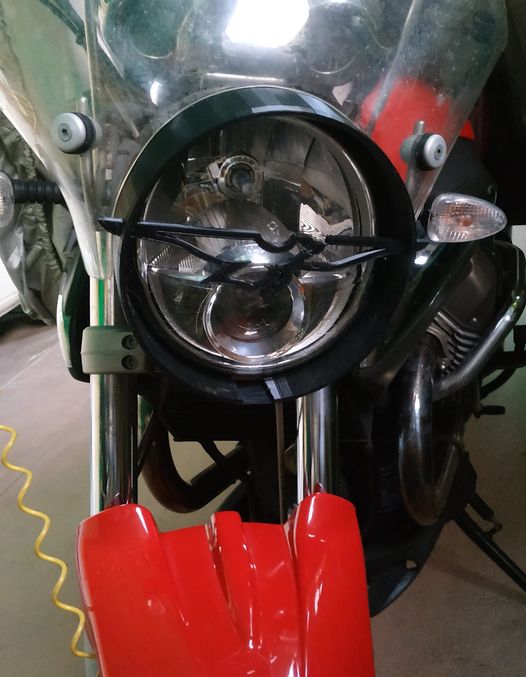 Maschera Faro Moto Guzzi Breva V1100 Aquila Mandello