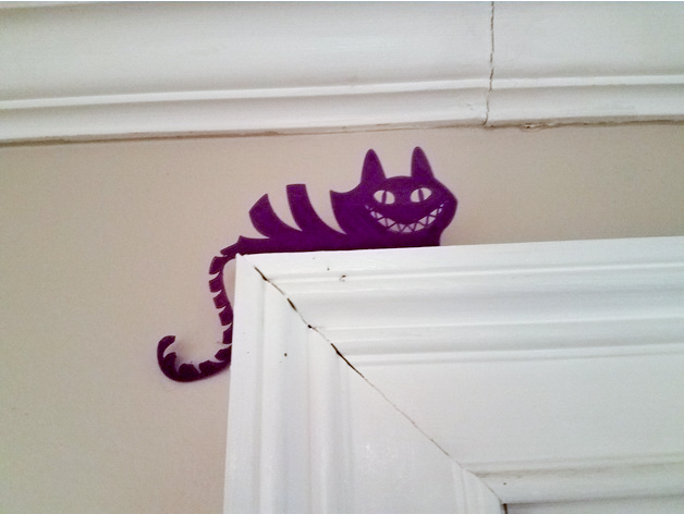 Cheshire Cat Door Stand