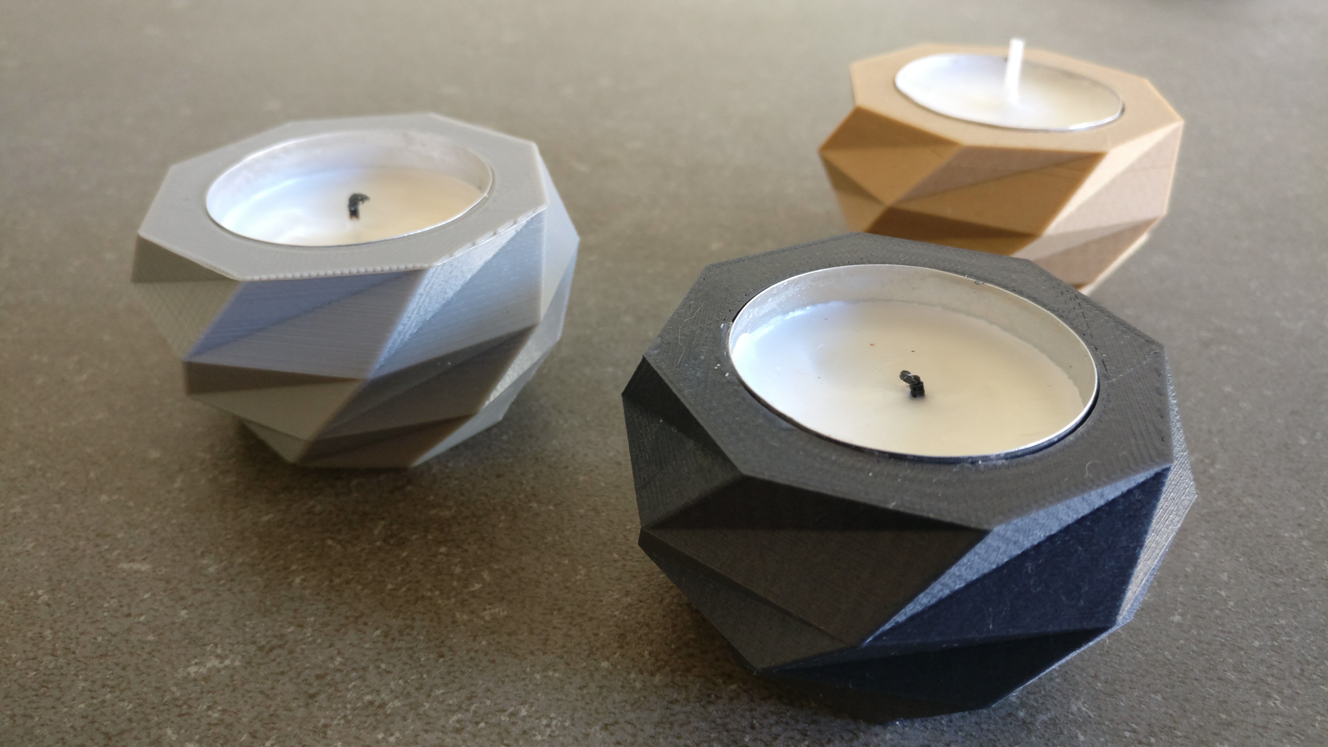 Candle Holder Low Poly
