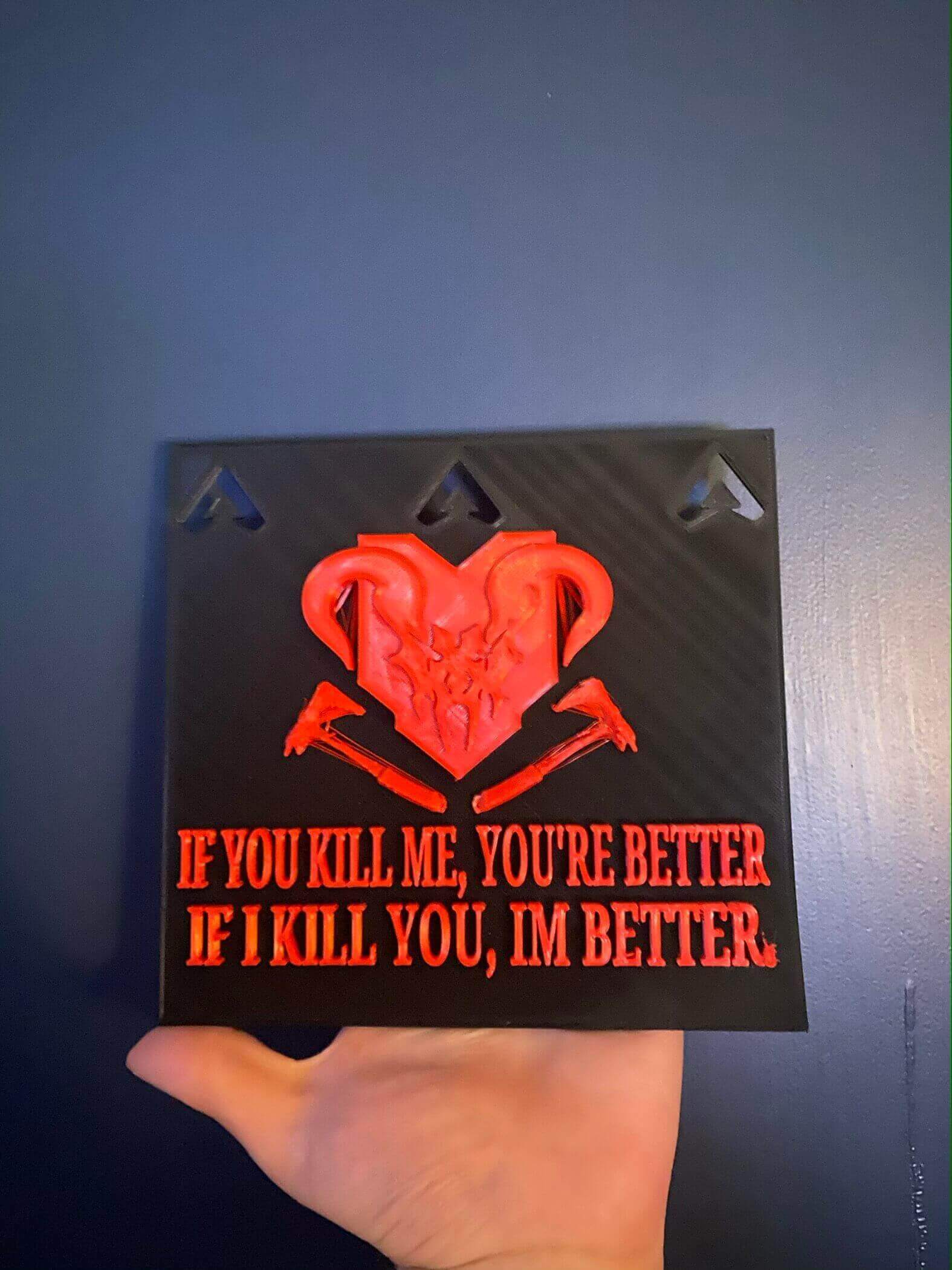 Apex Legends Apex Predator Plaque