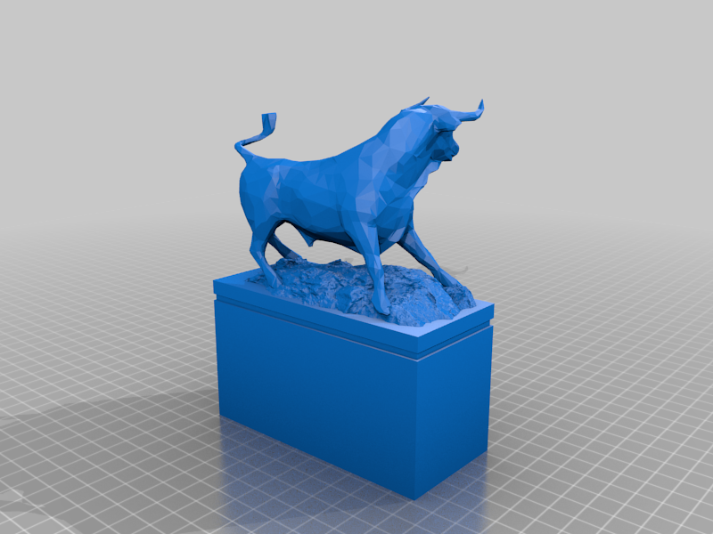 USU Meet the Challenge Bull