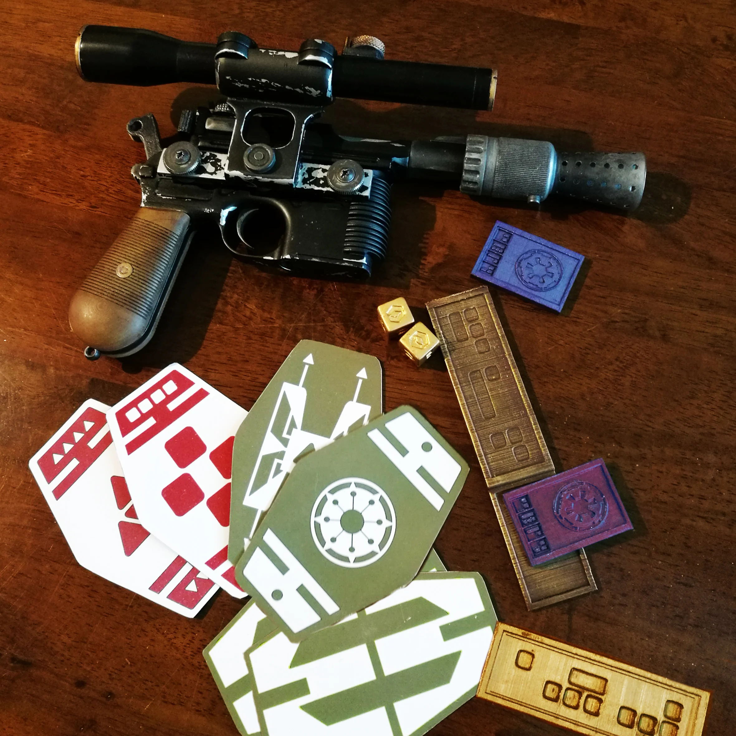 Solo A Star Wars Story Sabacc chips and credits