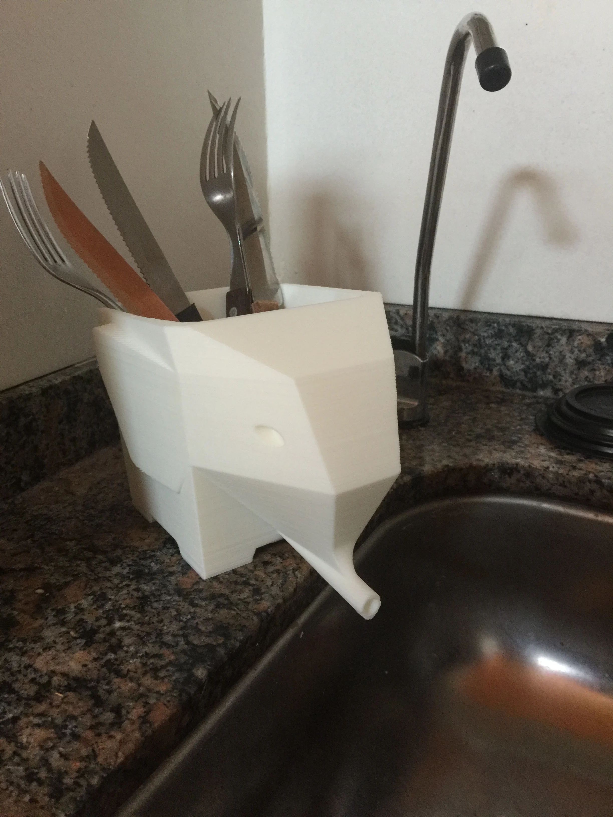 Jumbo Elephant Cutlery Drainer