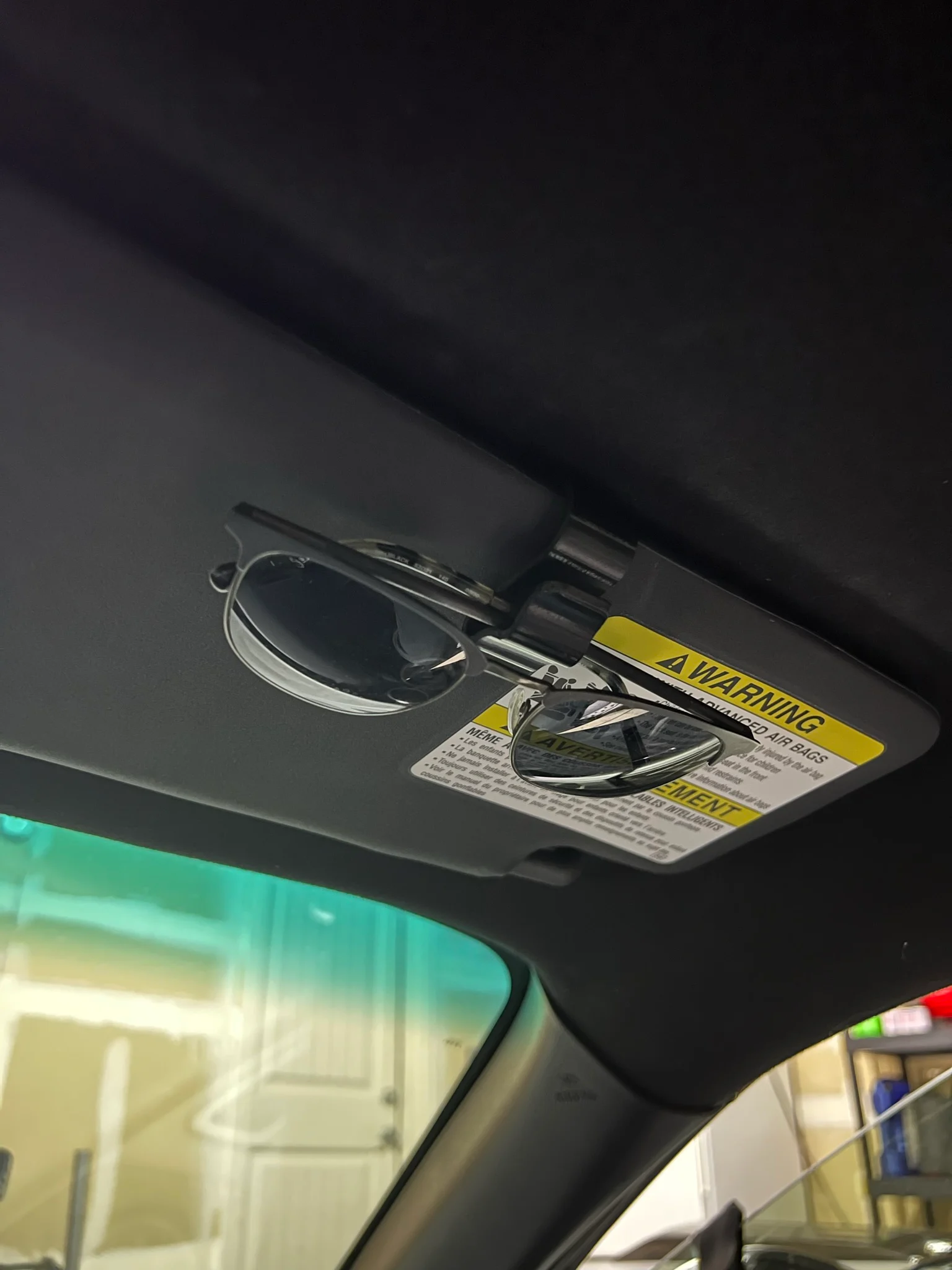 Sunglasses Car Sun Visor Clip V2