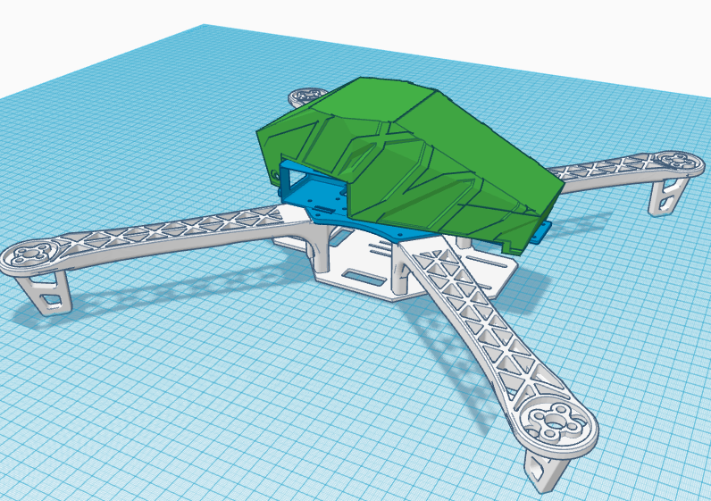 F450 Flamewheel Pixhawk, FPV & Electronics Top plate, Canopy