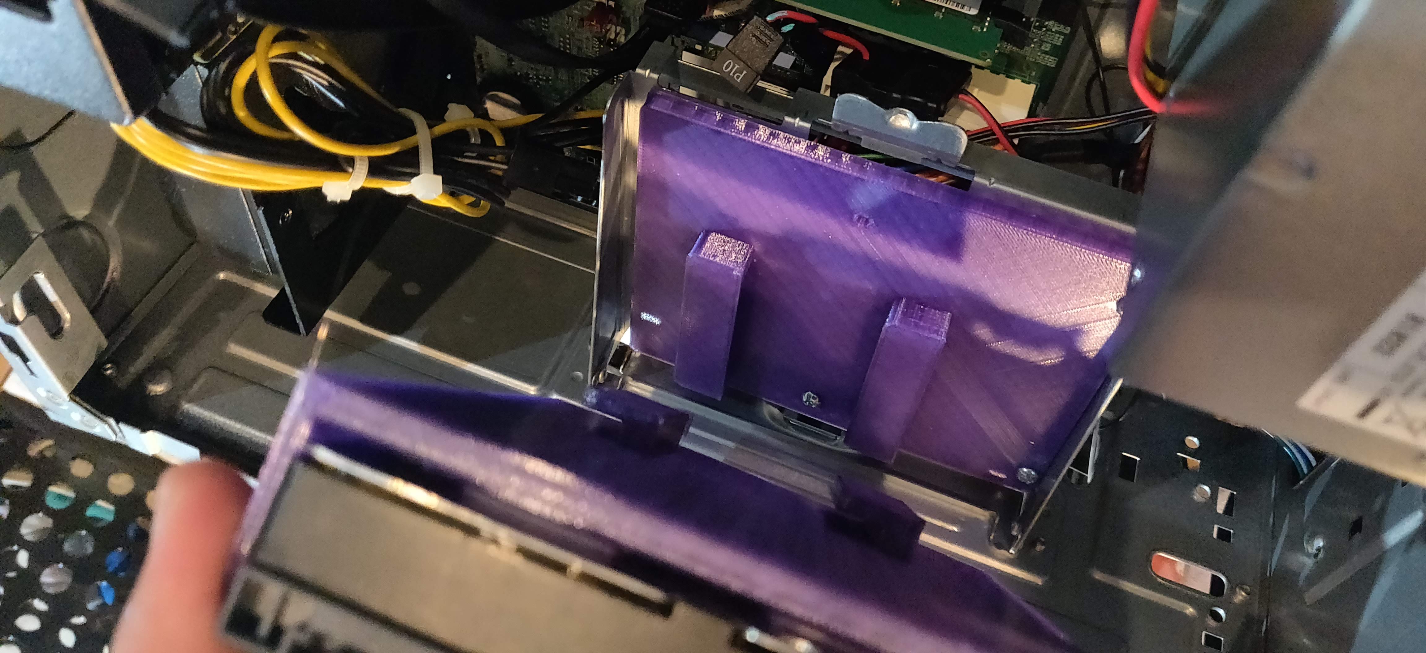 3.5" HDD drive mounting system